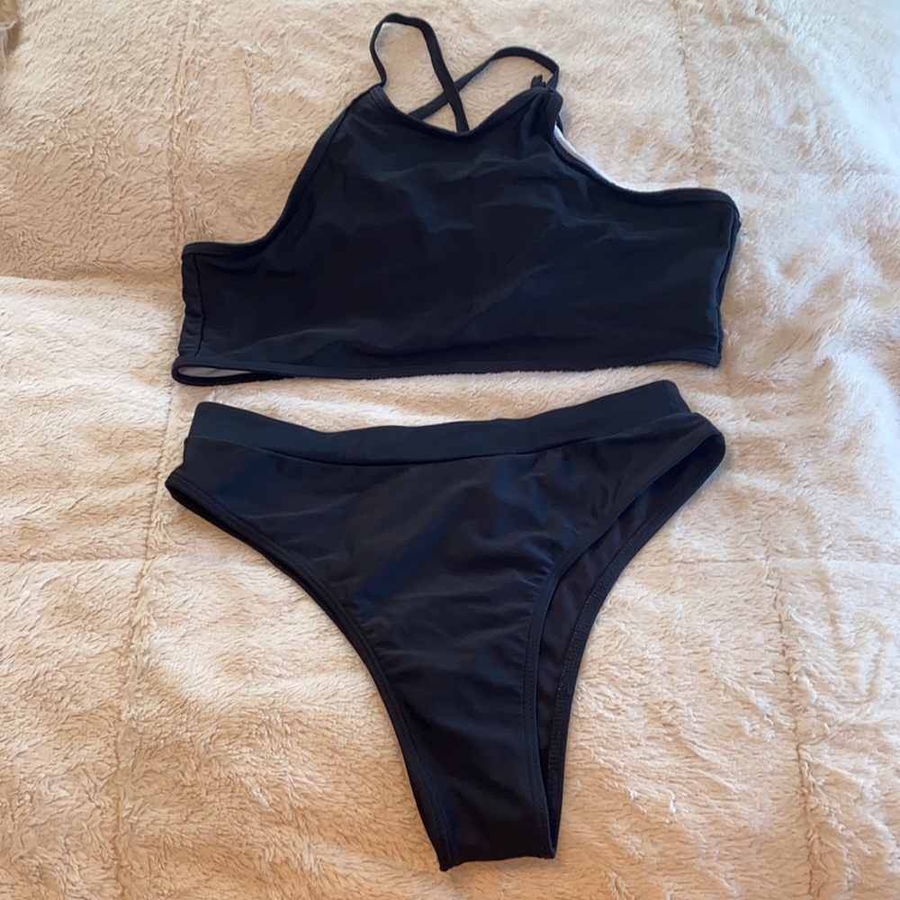 Shein Black Swim Suit